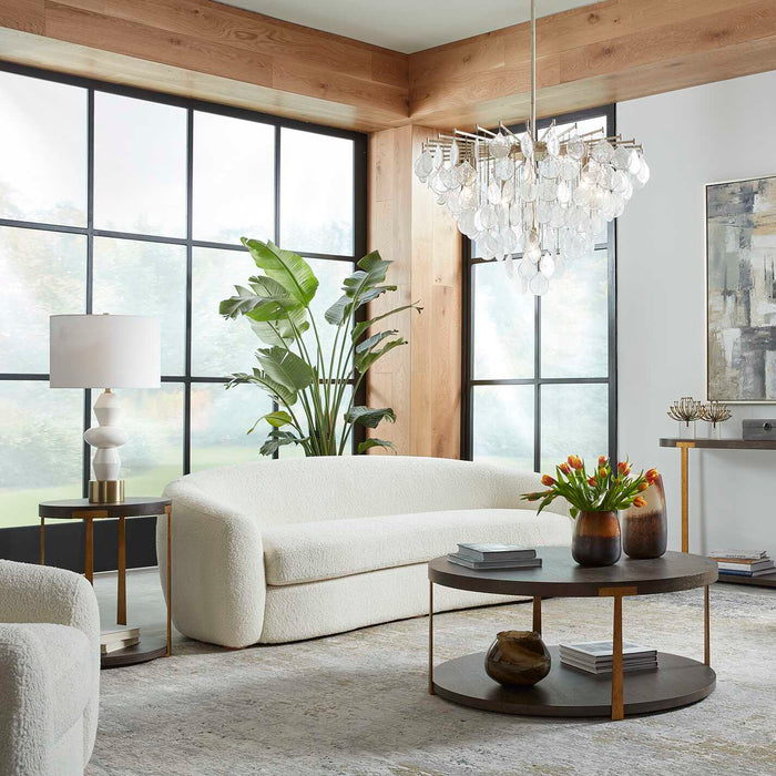 Palisade Side Table Antique Gold-Furniture-Uttermost-Lighting Design Store