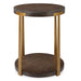 Palisade Side Table Antique Gold-Furniture-Uttermost-Lighting Design Store