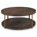 Palisade Coffee Table Antique Gold-Furniture-Uttermost-Lighting Design Store