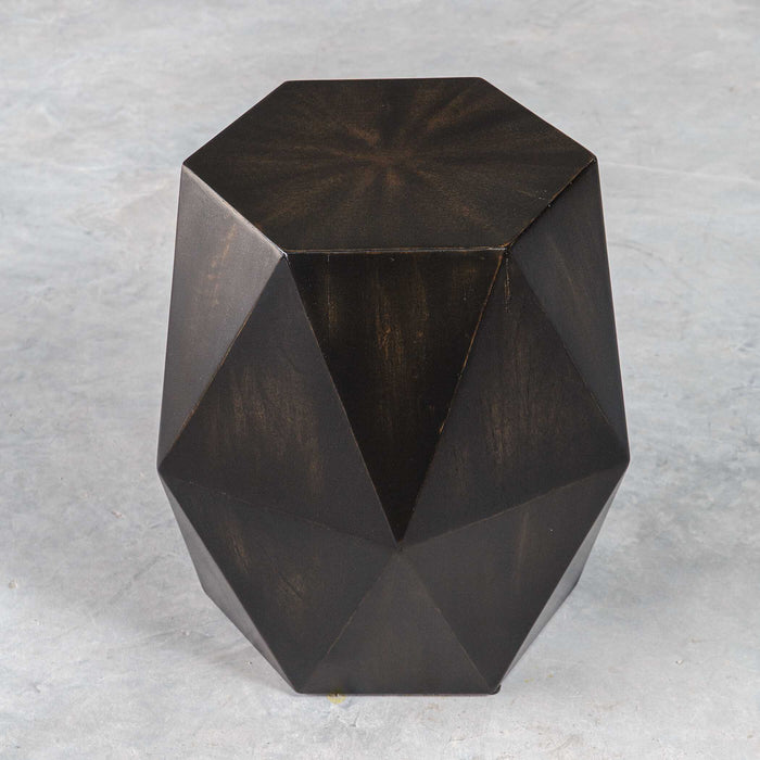 Volker Accent Table Black-Furniture-Uttermost-Lighting Design Store