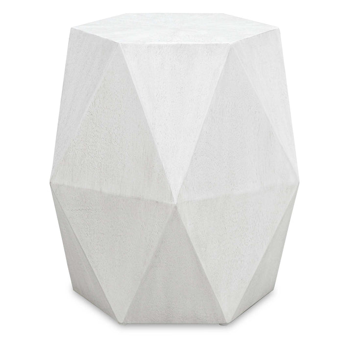 Volker Accent Table Fresh White-Furniture-Uttermost-Lighting Design Store