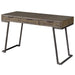 Comrade Desk Mango Wood-Furniture-Uttermost-Lighting Design Store