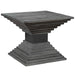 Andes Accent Table Medium Gray-Furniture-Uttermost-Lighting Design Store