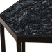 Aviary Accent Table Satin Black-Furniture-Uttermost-Lighting Design Store