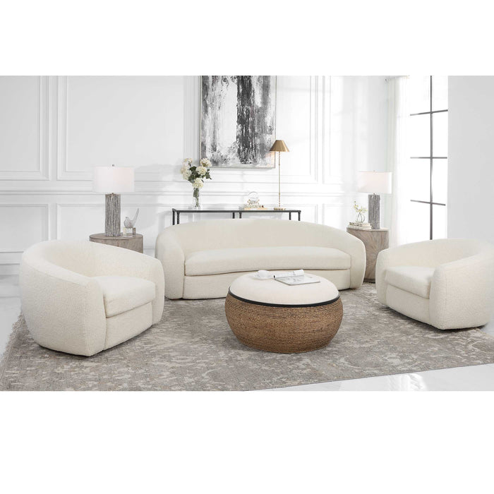 Capra Sofa Natural Oak-Furniture-Uttermost-Lighting Design Store