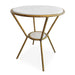 Refuge Side Table Antique Gold-Furniture-Uttermost-Lighting Design Store
