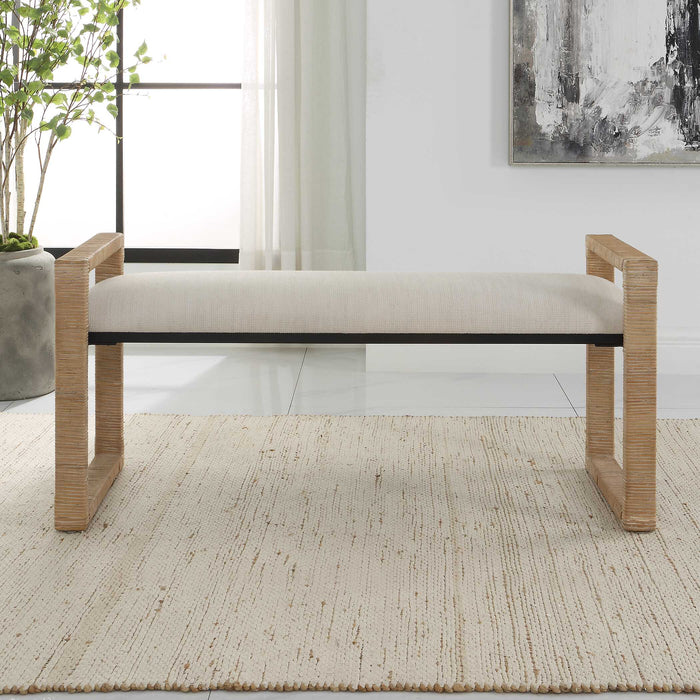 Areca Bench Natural-Furniture-Uttermost-Lighting Design Store