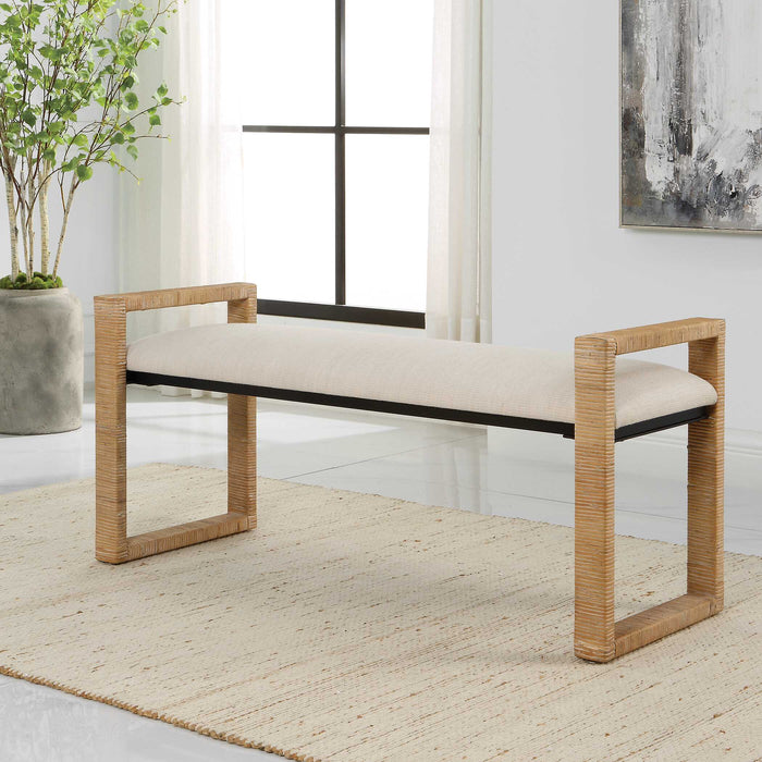 Areca Bench Natural-Furniture-Uttermost-Lighting Design Store