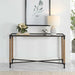 Braddock Console Table Rustic Iron-Furniture-Uttermost-Lighting Design Store