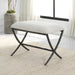 Brisby Bench Distressed Charcoal-Furniture-Uttermost-Lighting Design Store