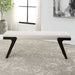Hover Bench Aged Black-Furniture-Uttermost-Lighting Design Store