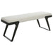 Hover Bench Aged Black-Furniture-Uttermost-Lighting Design Store