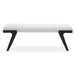Hover Bench Aged Black-Furniture-Uttermost-Lighting Design Store