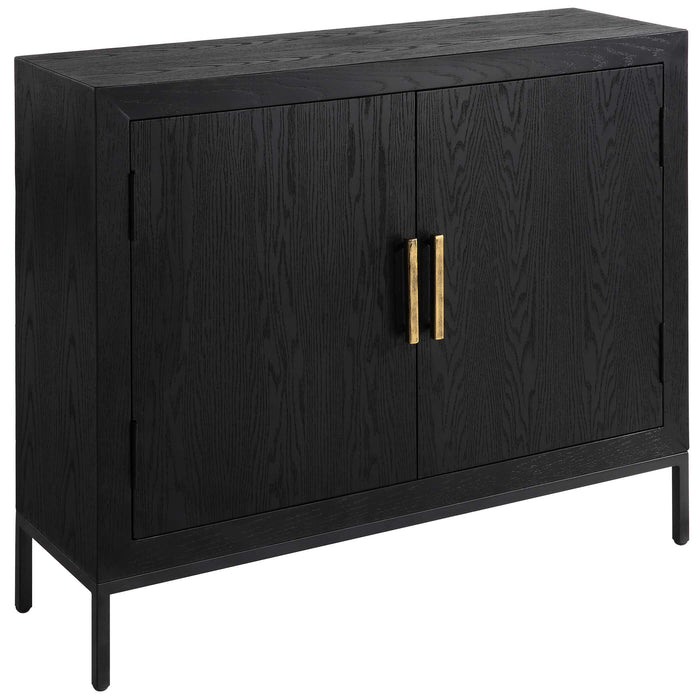 Front Range Cabinet Dark Ebony Oak-Furniture-Uttermost-Lighting Design Store