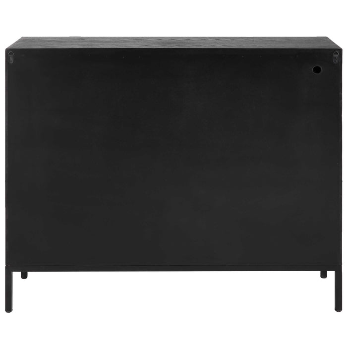 Front Range Cabinet Dark Ebony Oak-Furniture-Uttermost-Lighting Design Store