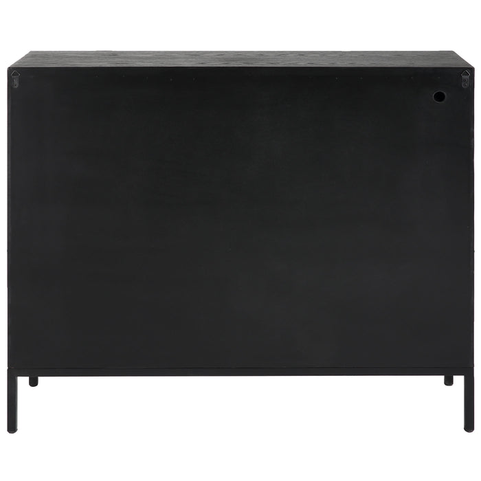 Front Range Cabinet Dark Ebony Oak-Furniture-Uttermost-Lighting Design Store