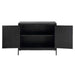 Front Range Cabinet Dark Ebony Oak-Furniture-Uttermost-Lighting Design Store