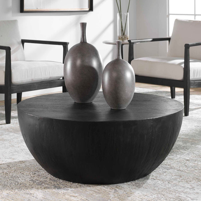 Lark Coffee Table Ebony-Furniture-Uttermost-Lighting Design Store
