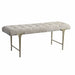 Imperial Bench Satin Champagne-Furniture-Uttermost-Lighting Design Store