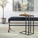 Union Accent Table Satin Black-Furniture-Uttermost-Lighting Design Store