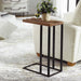 Union Accent Table Satin Black-Furniture-Uttermost-Lighting Design Store