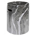 Marvel Stool Black And White-Furniture-Uttermost-Lighting Design Store