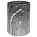 Marvel Stool Black And White-Furniture-Uttermost-Lighting Design Store