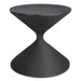 Time's Up Side Table Matte Black-Furniture-Uttermost-Lighting Design Store