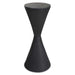 Time's Up Drink Table Matte Black-Furniture-Uttermost-Lighting Design Store