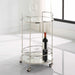 Spritz Bar Cart Polished Chrome-Furniture-Uttermost-Lighting Design Store
