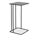 Cadmus Accent Table Brushed Black-Furniture-Uttermost-Lighting Design Store