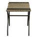 Playa Bench Brushed Gunmetal-Furniture-Uttermost-Lighting Design Store