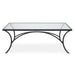 Alayna Coffee Table Satin Black-Furniture-Uttermost-Lighting Design Store