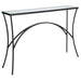Alayna Console Table Satin Black-Furniture-Uttermost-Lighting Design Store