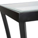 Alayna Console Table Satin Black-Furniture-Uttermost-Lighting Design Store