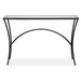 Alayna Console Table Satin Black-Furniture-Uttermost-Lighting Design Store