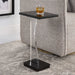 Angle Accent Table Black-Furniture-Uttermost-Lighting Design Store