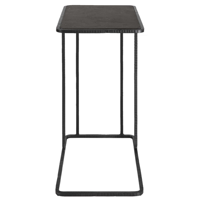 Cavern Accent Table Polished Bluestone-Furniture-Uttermost-Lighting Design Store