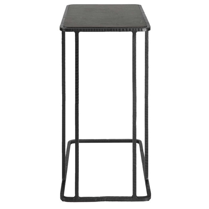 Cavern Accent Table Polished Bluestone-Furniture-Uttermost-Lighting Design Store
