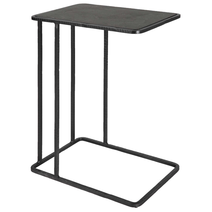 Cavern Accent Table Polished Bluestone-Furniture-Uttermost-Lighting Design Store