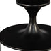 Flight Accent Table Satin Black-Furniture-Uttermost-Lighting Design Store
