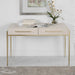 Jewel Desk Gold Leaf-Furniture-Uttermost-Lighting Design Store
