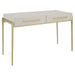 Jewel Desk Gold Leaf-Furniture-Uttermost-Lighting Design Store