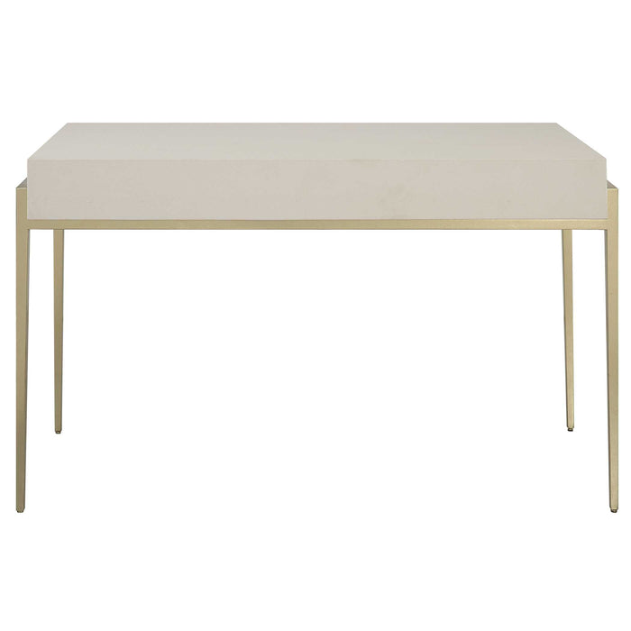 Jewel Desk Gold Leaf-Furniture-Uttermost-Lighting Design Store
