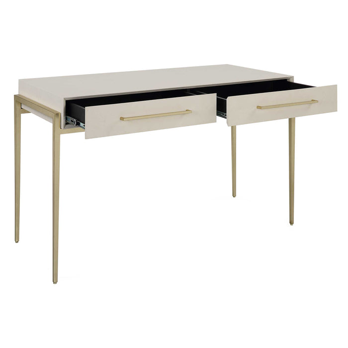 Jewel Desk Gold Leaf-Furniture-Uttermost-Lighting Design Store
