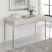 Jewel Desk Gold Leaf-Furniture-Uttermost-Lighting Design Store