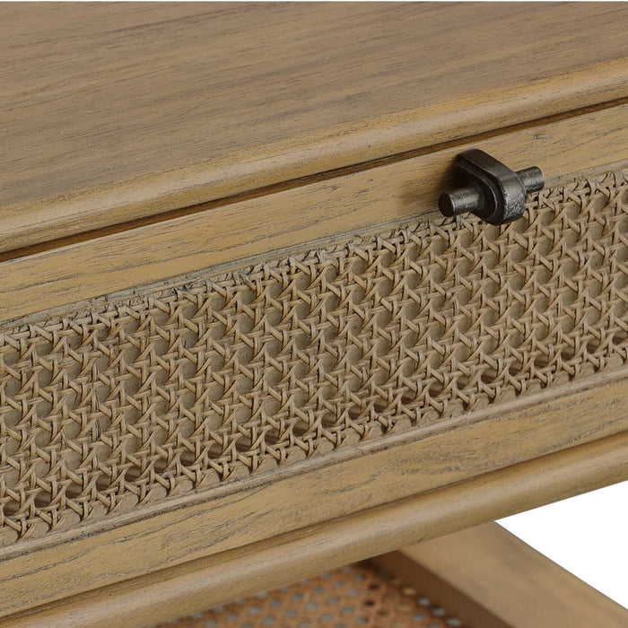 Coast Side Table Dark Gunmetal-Furniture-Uttermost-Lighting Design Store