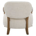 Telluride Accent Chair Solid Oak Tapered-Furniture-Uttermost-Lighting Design Store
