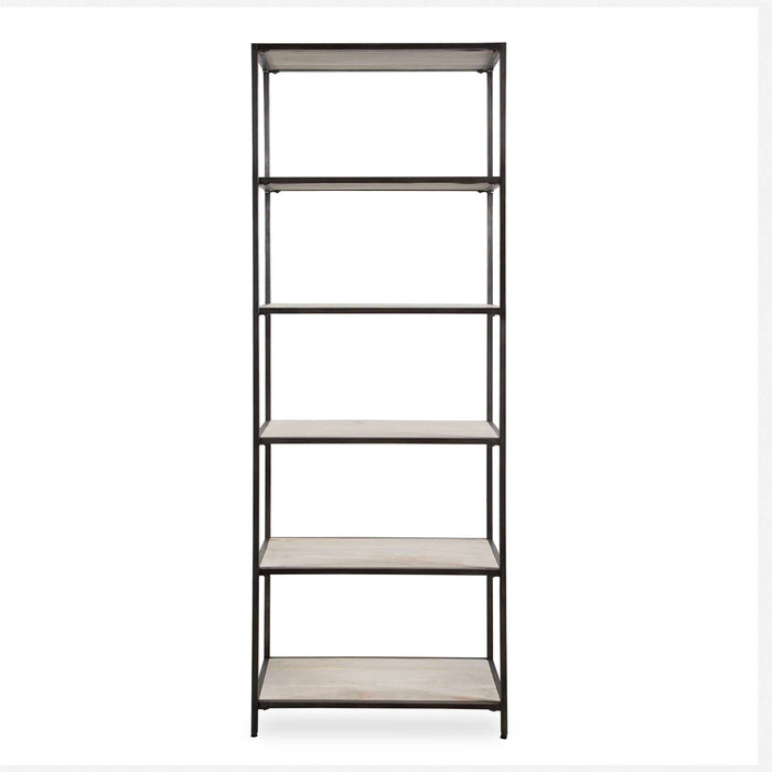 Baldwin Etagere Gunmetal-Furniture-Uttermost-Lighting Design Store