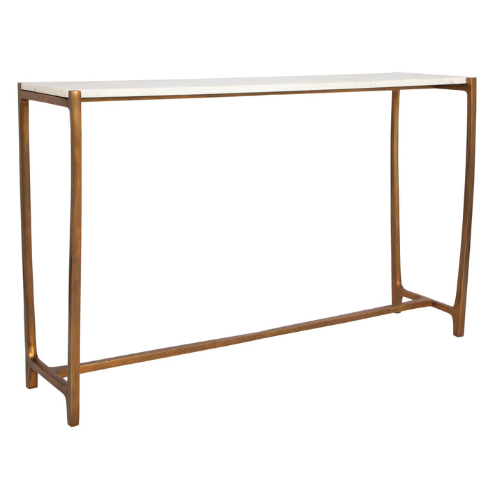 Affinity Console Table Antique Gold-Furniture-Uttermost-Lighting Design Store